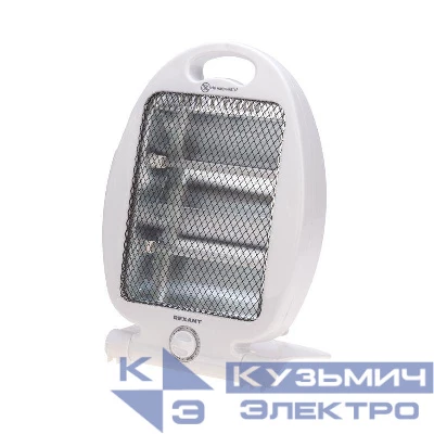 Обогреватель электрический инфракрасный настольный 0.8кВт с кварцевыми трубками с складным основанием Rexant 60-0057