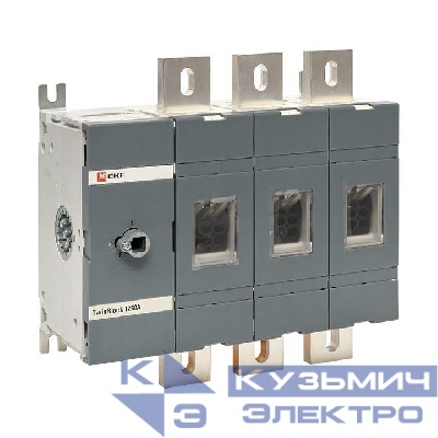Рубильник 3п 1250А без рукоятки управления TwinBlock PROxima EKF tb-s-1250-3p