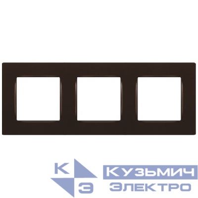 Рамка 3-м 12-5203-13 Классик бронза Эра Б0067782