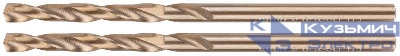 Сверло по металлу HSS с добавкой кобальта 5% Профи в блист. 3.0мм (уп.2шт) FIT 34430