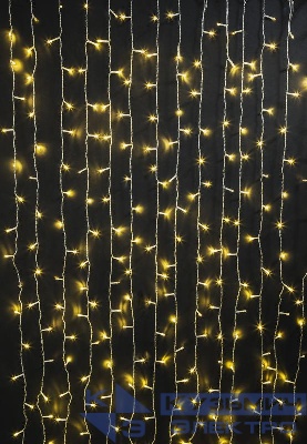 Гирлянда светодиодная "Занавес" 93 669 NGF-С03-01 2х3м 400LED CW IP20 TR Navigator 93669