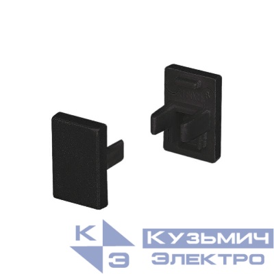 Заглушка SL-MINI-8-H12 BLACK глухая пластик Arlight 037505