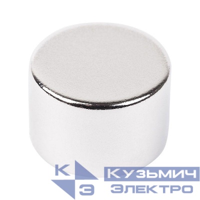 Магнит неодимовый диск 15х10мм сцепление 8 кг (блист.) Rexant 72-3135