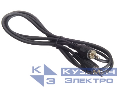 Шнур аудио-видео: 1RCA-1RCA ( длина 1.2 м, литой), NETKO Optima