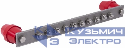 Шина уравнивания потенциалов 10хМ10 5х40мм сталь нерж. OBO 5015866_V1