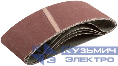 Лента шлифовальная бесконечные водостойкие на тканевой основе (уп.5шт) 75х457мм Р 320 FIT 39690