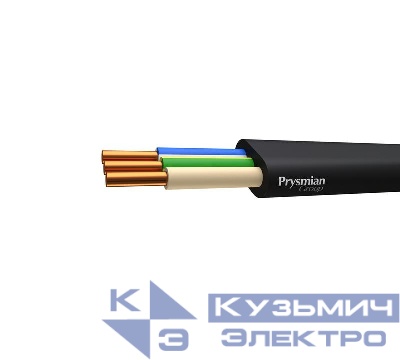 Кабель ВВГ-Пнг(А)-LSLTx 3х1.5 ОК (N PE) 0.66кВ (бухта) (м) РЭК-PRYSMIAN 4003040101
