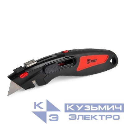 Нож строительный монтажный НСМ-12 КВТ 78497