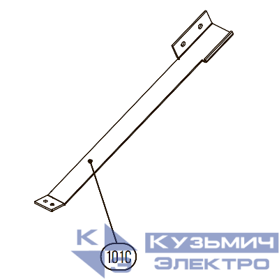 Запчасть №101C для HGSR. Планка рукоятки