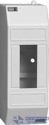 Корпус ОП КМПн 1/2 Krepta 3 IP20 для 1-2-х авт. выкл. пластик. бел. IEK MKP31-N-02-30-252