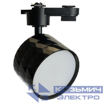 Светильник трековый AL176 PRISM под лампу GX53 черн. FERON 48699
