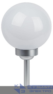 Светильник светодиодный садовый ERASF22-55 "Шар" d20см RGB уличный на солнечн. батарее Эра Б0057656