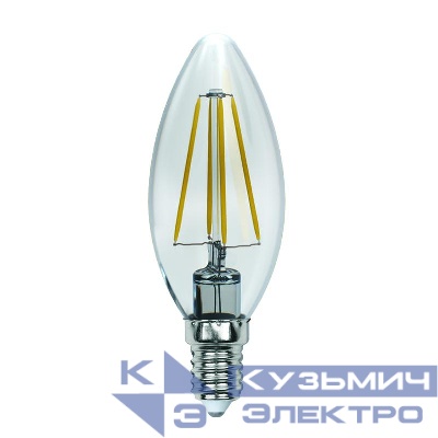 Лампа светодиодная LED-C35-13W/4000K/E14 /CL PLS02WH Sky 13Вт прозрачная 4000К нейтр. бел. (упак. картон) Uniel UL-00005900