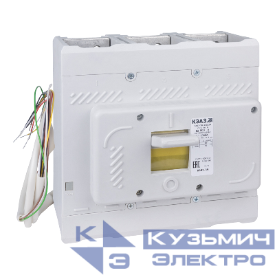 Выключатель автоматический 630А 1250Im ВА57-39-344710 УХЛ3 690В AC НР=24В DC КЭАЗ 229290