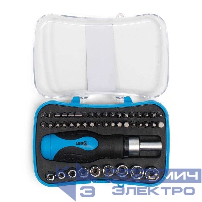 Набор отвертка с битами "Мастер" НБ-46 КВТ 78709