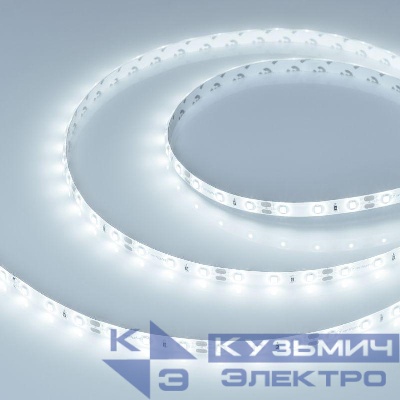 Лента светодиодная RTW-SE-A60-8mm 12V Cool 10000К 4.8Вт/м IP65 2835 герметичная (уп.5м) Arlight 016836(2)