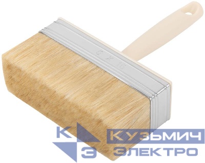 Макловица "мини" 50х150мм натур. свет. щетина пластик. корпус КУРС 01665