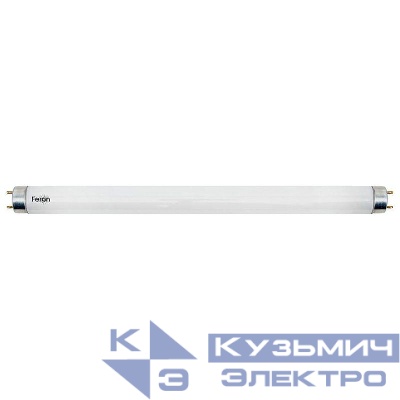 Лампа люминесцентная FLU1 15Вт T8 6400К G13 230В двухцокольная FERON 03002