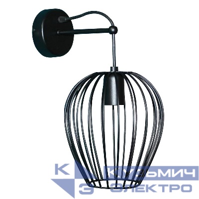 Светильник НББ 01-60-144 "Шалот" 511 E27 лофт-кантри черн. муар (инд. упак.) Элетех 1005404388