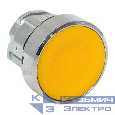Механизм кнопки исполнительный XB4 IP65 плоский возвратный без фиксации без подсветки желт. EKF XB4BA-Y-65