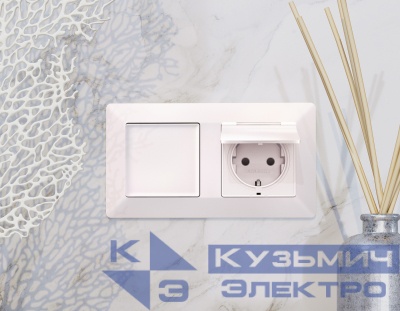 AF110202 Рамка ALFA Line (Жемчуг) 2-ая