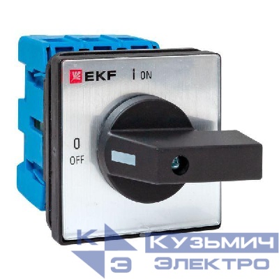Переключатель кулачковый ПК-2-13 3п 40А "ВКЛ-ВЫКЛ" IP65 EKF pk-2-13-40-65