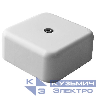 Коробка распаячная 50х50х20мм IP40 для кабель-канала бел. Урал Пак КР-513190050-100