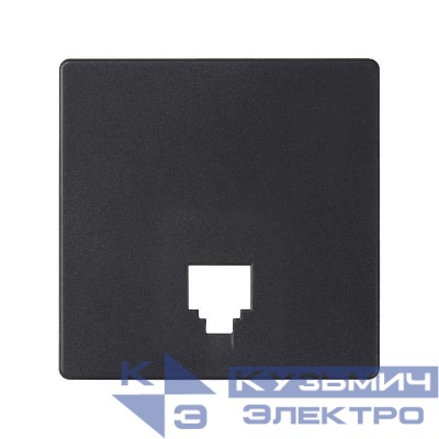 Накладка на 75480; 75481 Simon82 Detail графит 82062-68