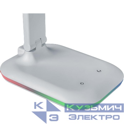 Светильник светодиодный настольный 80 319 NDF-D035-8W-MK-WH-LED 8Вт 2700/4000/6000К 500лм ночник сенсор диммир. на основании бел. Navigator 80319