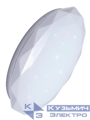 Светильник светодиодный Classic DIAMOND 18Вт 230В 4000К 1170лм 248х48мм настенно-потолочный КОСМОС KCDiam18W_4000
