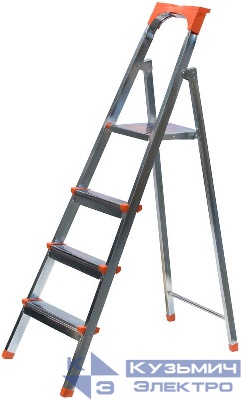 Лестница-стремянка 4 ступ. 5.55кг сталь FIT 65332