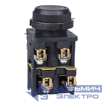 Выключатель кнопочный КЕ 012 У3 исп.6 черн. КЭАЗ 264498