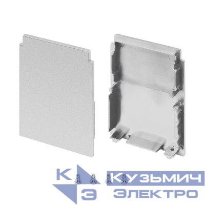 Заглушка SL-LINE-4050-3L-HIGH глухая пластик (комплект) Arlight 044675