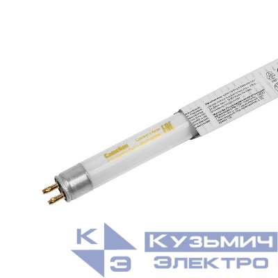 Лампа люминесцентная FT4-8W/54 8Вт T4 6500К G5 Camelion 3370