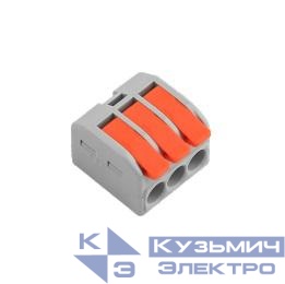 Клемма монтажная СМК PTC-3P 463 450В 41А 0.5-6.0кв.мм JazzWay 5074088