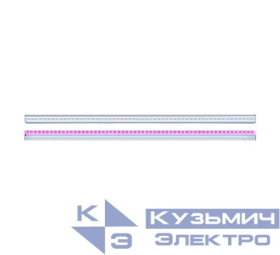 Светильник светодиодный PPG T5i-900 Agro 12Вт IP20 для растений полный спектр JazzWay 5026018