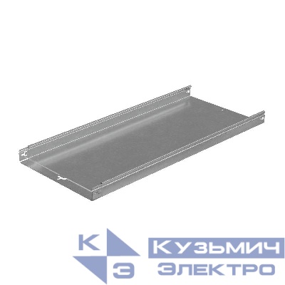 Лоток листовой неперфорированный 400х50 L3000 сталь 1.5мм "БЫСТРЫЙ МОНТАЖ ПЛЮС" LNplus50-400-1.5-3000 оцинк. КМ PL0322