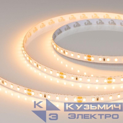 Лента светодиодная UL-A120-8mm 24В Warm 2400К 9.6Вт/м IP20 (7 лет) (уп.5м) Arlight 042299