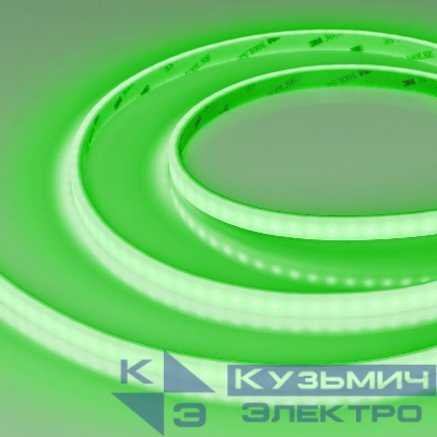Лента светодиодная RTW-PSW-A120-10mm 24V Green 9.6Вт/м IP67 2835 герметичная (уп.5м) Arlight 040765