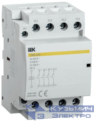 Контактор модульный КМ40-40М AC/DC KARAT IEK MKK21-40-40