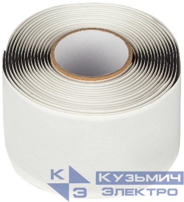Изолента резиново-мастичная электротехническая лента 50ммх3м PRO PRORUMAS50 1.65мм черн. ЭРА Б0057481