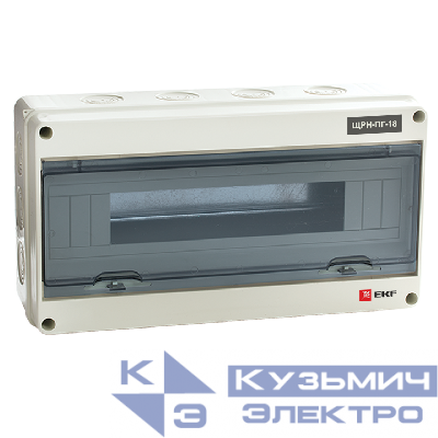 Щит ЩРН-ПГ-18 IP65 EKF pb65-n-pg-18