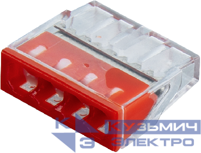 Клемма монтажная 95 168 NTC-NC-01-4-50 (уп.50шт) NAVIGATOR 95168