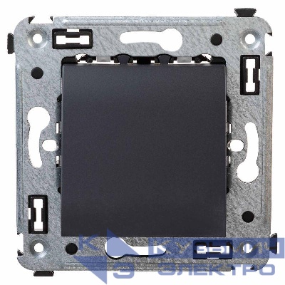 Вывод кабеля из стены Avanti "Черный матовый" DKC 4412983