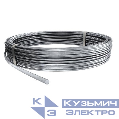 Пруток (проводник круглый) d8мм сталь гор. цинк. (бухта 110м) OBO 5021081