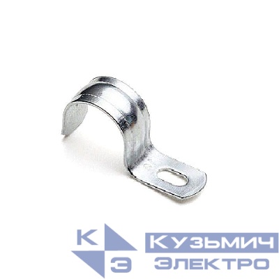 Скоба крепежная однолапковая d8-9мм метал. (уп.10шт) PROxima EKF sm-1-8-9-r