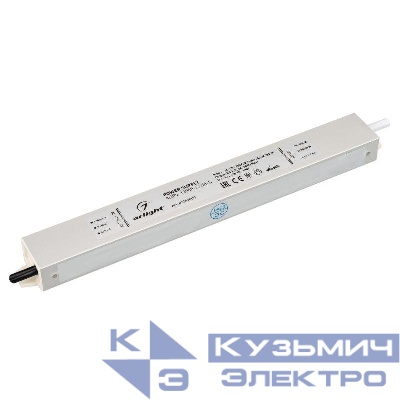 Блок питания ARPV-12060-SLIM-D 12В 5А 60Вт IP67 метал. Arlight 022458(1)