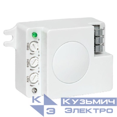 Датчик движения микроволновый MW-706 1200Вт 360град. до 10м IP20 бел. EKF dd-mw-706