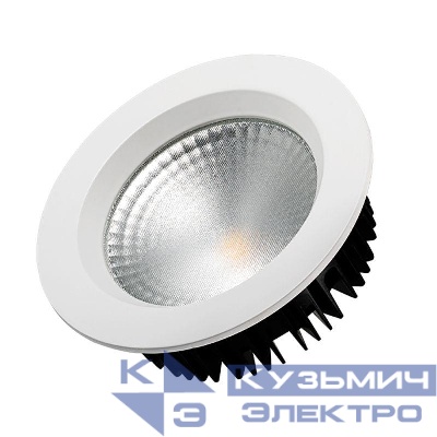 Светильник светодиодный LTD-145WH-FROST-16W Day White 110deg IP44 металл 3 года Arlight 021494