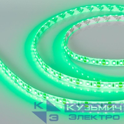 Лента светодиодная RTW-SE-A120-8mm 12V Green 9.6Вт/м IP65 2835 герметичная (уп.5м) Arlight 014792(2)
